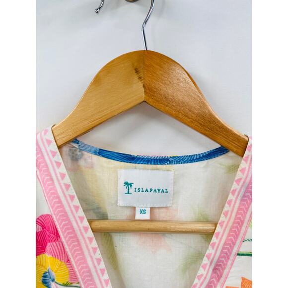 Islapayal floral tropical maxi dress - Picture 3 of 5